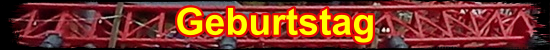 Geburtstagsbanner